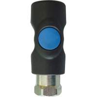 Raccord industriel rapide TOPQUIK S1, Composite en polyester/Acier inoxydable, 1/4", NPT femelle, 174 PSI Northern Industrial Supply Inc.