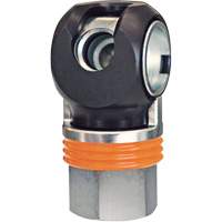 Raccord industriel rapide TOPQUIK SC, Acier nickel&eacute;, 1/2", NPT femelle, 359 PSI Northern Industrial Supply Inc.