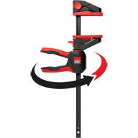 One-Hand Bar Trigger Clamps with 360° Rotating Handle, 4-1/2" (114.3 mm) Northern Industrial Supply Inc.