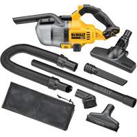 Cordless Dry Hand Vacuum, 20 V, 0.18 gal. Capacity Northern Industrial Supply Inc.