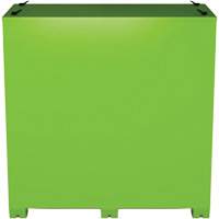Ventilated Onsite PPE Storage Cabinet, Steel, High-Visibility Lime Green Northern Industrial Supply Inc.