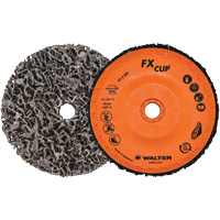 Brosse-boisseau FX, 4-1/2" dia., Oxyde d'aluminium Northern Industrial Supply Inc.