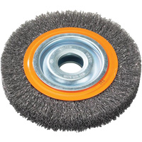 Brosse rotative, 7" dia., Fils 0,118", Arbre 1-1/4" Northern Industrial Supply Inc.