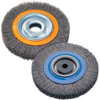 Brosse rotative, 8" dia., Fils 0,118", Arbre 1-1/4" Northern Industrial Supply Inc.