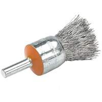 Brosses mont&eacute;es &agrave; fils cr&ecirc;p&eacute;s, 1/2", Fils 0,01", Tige 1/4" Northern Industrial Supply Inc.
