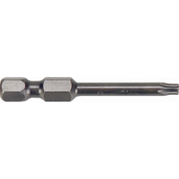 Embouts &agrave; mandrin-1/4" Torx, Torx, Embout T-5, Prise 1/4", Longueur 1-15/16" Northern Industrial Supply Inc.