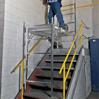 &eacute;chafaudages mobiles - &eacute;chafaudage maxi carr&eacute;, Cadre Aluminium, 74" p x 75" h Northern Industrial Supply Inc.