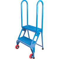 Portable Folding Ladder, 2 Steps, Perforated, 20" High Northern Industrial Supply Inc.
