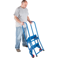 Portable Folding Ladder, 2 Steps, Perforated, 20" High Northern Industrial Supply Inc.