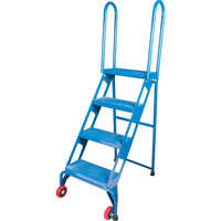 Portable Folding Ladder, 4 Steps, Perforated, 40" High Northern Industrial Supply Inc.