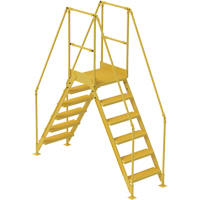 Crossover Ladder, 92" Overall Span, 60" H x 24" D, 24" Step Width Northern Industrial Supply Inc.