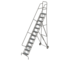 &eacute;chelles roulantes, 12 marches, Stri&eacute;, Hauteur 126" Northern Industrial Supply Inc.