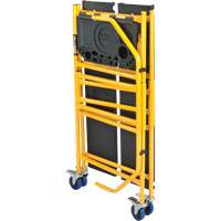 nsemble d'&eacute;chafaudage &agrave; montant de s&eacute;curit&eacute; & tablette pour outils de 4' Jobsite Series, Cadre Acier, 49-1/2" p x 57-3/4" h Northern Industrial Supply Inc.