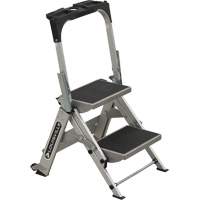&eacute;chelle escabeau avec roues pivotantes, 2 marches, 23" x 21" x Hauteur 34,50" Northern Industrial Supply Inc.