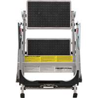 &eacute;chelle escabeau avec roues pivotantes, 2 marches, 23" x 21" x Hauteur 34,50" Northern Industrial Supply Inc.