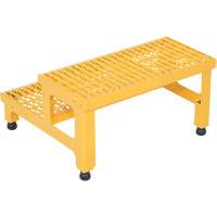 Plate-forme ajustable Step-Mate, 2 marche(s), 23-13/16" la x 22-7/8" lo x 15-1/4" h, Capacit&eacute; 500 lb Northern Industrial Supply Inc.
