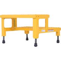 Plate-forme ajustable Step-Mate, 2 marche(s), 23-13/16" la x 22-7/8" lo x 15-1/4" h, Capacit&eacute; 500 lb Northern Industrial Supply Inc.