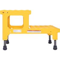 Plate-forme ajustable Step-Mate, 2 marche(s), 23-13/16" la x 22-7/8" lo x 15-1/4" h, Capacit&eacute; 500 lb Northern Industrial Supply Inc.