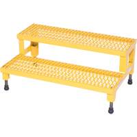 Plate-forme ajustable Step-Mate, 2 marche(s), 36-3/16" la x 22-7/8" lo x 15-1/4" h, Capacit&eacute; 500 lb Northern Industrial Supply Inc.