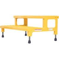 Plate-forme ajustable Step-Mate, 2 marche(s), 36-3/16" la x 22-7/8" lo x 15-1/4" h, Capacit&eacute; 500 lb Northern Industrial Supply Inc.
