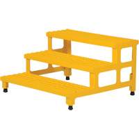 Plate-forme ajustable Step-Mate, 3 marche(s), 36-3/16" la x 33-7/8" lo x 22-1/4" h, Capacit&eacute; 500 lb Northern Industrial Supply Inc.