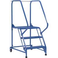 Maintenance Ladder, 3 Steps, 23-9/16" Step Width, 30" Platform Height, Steel Northern Industrial Supply Inc.