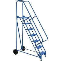 Roll-A-Fold Ladder, 7 Steps, Perforated, 70" High Northern Industrial Supply Inc.