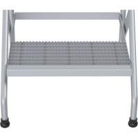 Escabeau en aluminium, 2 marche(s), 22-13/16" la x 24-9/16" lo x 20" h, Capacit&eacute; 500 lb Northern Industrial Supply Inc.