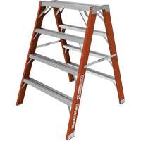 Escabeau chevalet &eacute;tabli Buildman, 4' ha x 36,25" la x 40,5" pr, Capacit&eacute; de 300 lb, Fibre de verre Northern Industrial Supply Inc.