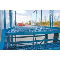 Snow Ladder, Steel, 10 Steps, 99" H, 85-1/2" D, 48" Step, Serrated Northern Industrial Supply Inc.