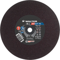 Ripcut Stainless Steel & Steel Cut-Off Wheel for Stationary Saws, 14" x 1/8", 1" Arbor, Type 1, Aluminum Oxide, 4400 RPM Northern Industrial Supply Inc.
