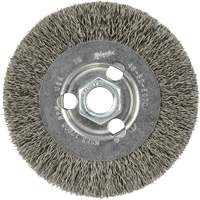 Disque &agrave; fils cr&ecirc;p&eacute;s, 4" dia., Fils 0,12", Arbre 5/8"-11 Northern Industrial Supply Inc.