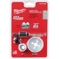Hole Dozer Door Lock Hole Saw Kit, 4 Pieces Northern Industrial Supply Inc.