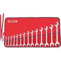 Full Polish Angle Wrench Set, Open-Ended, 14 Pieces, Imperial Northern Industrial Supply Inc.