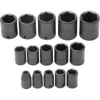 Jeu de douilles, 6 Mcx, Chocs, Prise de 1/2" Northern Industrial Supply Inc.