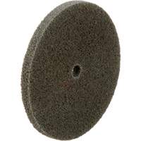 Standard Abrasives Unitized Wheel, 3" x 1/4", 1/4" Arbor, Fine Grit, Aluminum Oxide Northern Industrial Supply Inc.