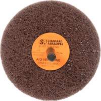 Standard Abrasives Buff & Blend Wheel, 3" Dia. x 1" W, 1/4" Arbor, Aluminum Oxide Northern Industrial Supply Inc.
