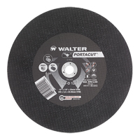 Meule &agrave; tronçonner rapide en acier inoxydable Portacut, 12" x 1/8", Arbre de 3/4", Type 1, Carbure de silicium, 6300 Tr/min Northern Industrial Supply Inc.