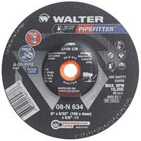 Meule PIPEFITTER, 6" x 5/32", Oxyde d'aluminium, Type 27 Northern Industrial Supply Inc.