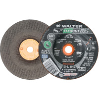Meule FLEXCUT MILL SCALE, 4-1/2", 36 Grain, Oxyde d'aluminium, 5/8"-11, 13 300 Tr/min, Type 29 Northern Industrial Supply Inc.