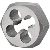 Fili&egrave;re de refiletage hexagonale pour boulon, dia. 1,3", Filet de M16x2, Acier rapide Northern Industrial Supply Inc.