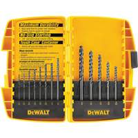 Jeu de forets noirs et dor&eacute;s, 13 morceaux, Acier rapide Northern Industrial Supply Inc.