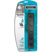 Surge Protector, 6 Outlets, 1150 J, 1875 W, 15' Cord Northern Industrial Supply Inc.