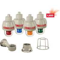 Lumi&egrave;res d'avertissement DEL antid&eacute;flagrantes avec technologie XLT, Continu/Clignotement, Rouge Northern Industrial Supply Inc.