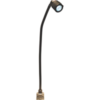 Lampe &agrave; col-de-cygne &agrave; flux &eacute;lev&eacute; de la s&eacute;rie LS, 5 W, DEL, Col 20", Noir Northern Industrial Supply Inc.