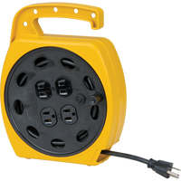 Wind-Up Extension Cord, 25', SJT, 16/3 Gauge, 10 A Northern Industrial Supply Inc.