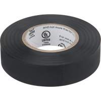 Ruban isolant, 19 mm (3/4") x 18 m (60'), Noir, 7 mils Northern Industrial Supply Inc.