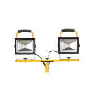 Twin-Head Work Light, LED, 40 W, 4800 Lumens, Aluminum Housing Northern Industrial Supply Inc.