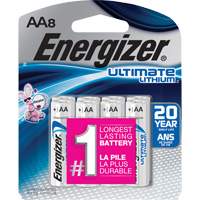 Ultimate Lithium Batteries, AA, 1.5 V Northern Industrial Supply Inc.