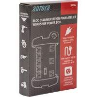 Workshop Surge Protector Power Strip, 8 Outlets, 1350 J, 1875 W, 6' Cord Northern Industrial Supply Inc.
